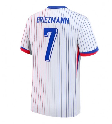 Frankrike Antoine Griezmann #7 Bortatröja EM 2024 Kortärmad
